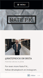 Mobile Screenshot of natepk.com